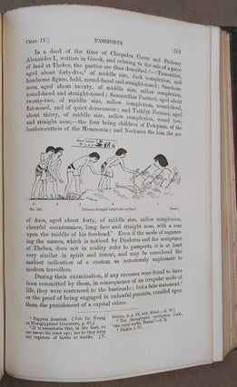 Manners and customs of the ancient Egyptians. Revised by S. Birch. Vol. I, II & III (complete set)[newline]M1739-09.jpeg