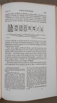 Manners and customs of the ancient Egyptians. Revised by S. Birch. Vol. I, II & III (complete set)[newline]M1739-12.jpeg