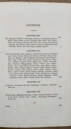 Manners and customs of the ancient Egyptians. Revised by S. Birch. Vol. I, II & III (complete set)[newline]M1739-23.jpeg