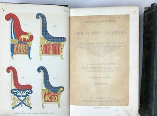 Item #M1739a Manners and customs of the ancient Egyptians. Revised by S. Birch. Vol. I, II & III...[newline]M1739a.jpeg