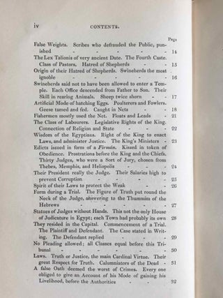 Manners and customs of the ancient Egyptians. Revised by S. Birch. Vol. I & II (without volume III)[newline]M1739b-10.jpeg