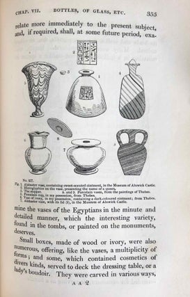 Manners and customs of the ancient Egyptians. Revised by S. Birch. Vol. I & II (without volume III)[newline]M1739b-30.jpeg