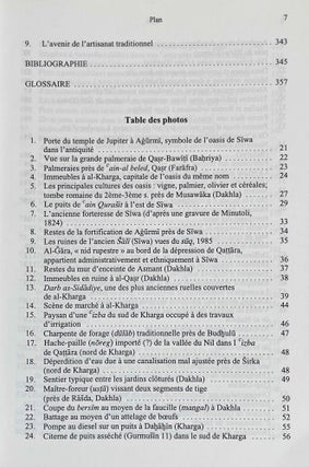 Artisanat et artisanat d'art dans les oasis du désert occidental égyptien
