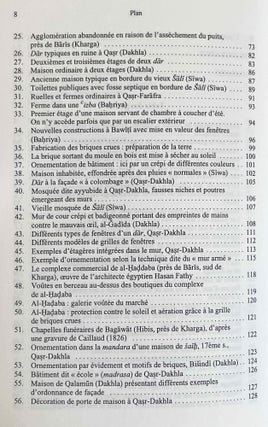 Artisanat et artisanat d'art dans les oasis du désert occidental égyptien