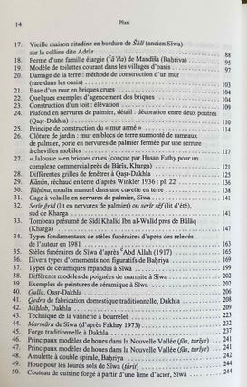 Artisanat et artisanat d'art dans les oasis du désert occidental égyptien