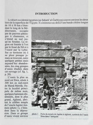 Artisanat et artisanat d'art dans les oasis du désert occidental égyptien
