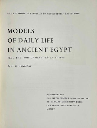 Models of daily life in ancient Egypt[newline]M1747-02.jpeg