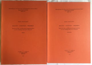 Item #M1749f Bauen, Stiften, Weihen. Ägyptische Bau- und Restaurierungsinschriften von den...