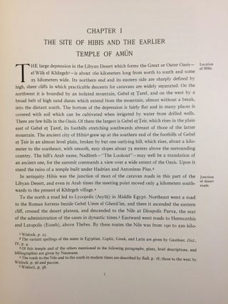 The temple of Hibis in el-Khargeh oasis. Vol. I: The excavations. Vol. II: Greek inscriptions.[newline]M1751d-06.jpg