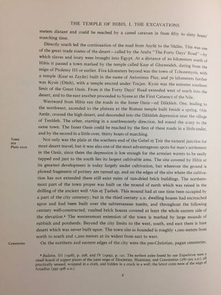 The temple of Hibis in el-Khargeh oasis. Vol. I: The excavations. Vol. II: Greek inscriptions.[newline]M1751d-07.jpg