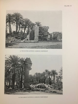 The temple of Hibis in el-Khargeh oasis. Vol. I: The excavations. Vol. II: Greek inscriptions.[newline]M1751d-13.jpg