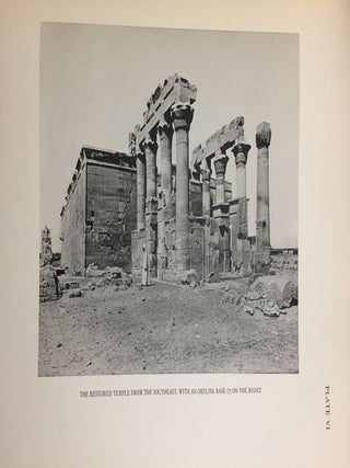 The temple of Hibis in el-Khargeh oasis. Vol. I: The excavations. Vol. II: Greek inscriptions.[newline]M1751d-17.jpg