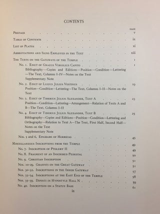 The temple of Hibis in el-Khargeh oasis. Vol. I: The excavations. Vol. II: Greek inscriptions.[newline]M1751d-24.jpg