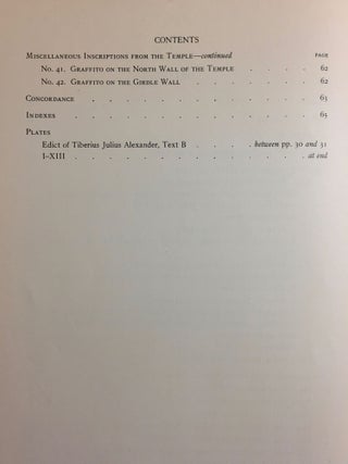 The temple of Hibis in el-Khargeh oasis. Vol. I: The excavations. Vol. II: Greek inscriptions.[newline]M1751d-25.jpg