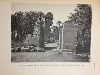 The temple of Hibis in el-Khargeh oasis. Vol. I: The excavations. Vol. II: Greek inscriptions.