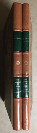 Item #M1751d The temple of Hibis in el-Khargeh oasis. Vol. I: The excavations. Vol. II: Greek...