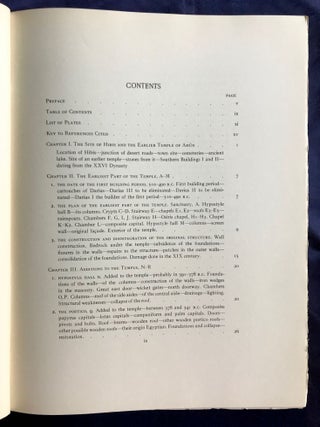 The temple of Hibis in el-Khargeh oasis. Vol. I: The excavations. Vol. II: Greek inscriptions. Vol. III: The decoration (complete set)[newline]M1751f-03.jpg