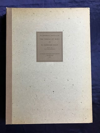 The temple of Hibis in el-Khargeh oasis. Vol. I: The excavations. Vol. II: Greek inscriptions. Vol. III: The decoration (complete set)[newline]M1751f-21.jpg