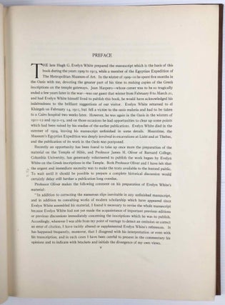 The temple of Hibis in el-Khargeh oasis. Vol. II: Greek inscriptions.
