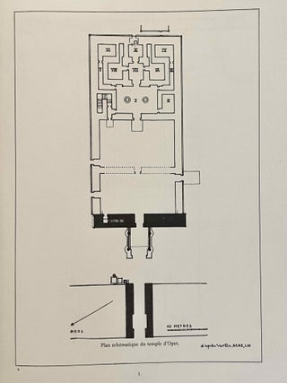 Les inscriptions du temple d'Opet &agrave; Karnak. Tome I (textes hi&eacute;roglyphiques).[newline]M1757h-06.jpeg