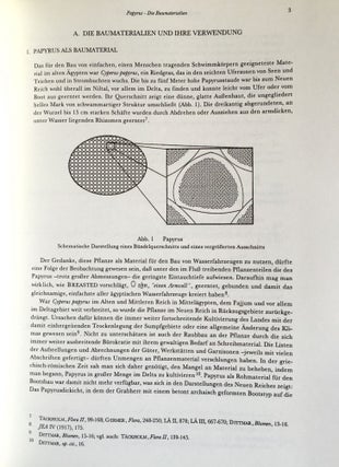 Materialien zum Schiffbau im alten Ägypten