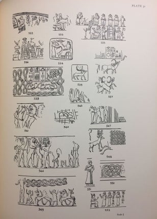 Ur excavations. Vol. I: Al-'Ubaid. Vol. II: The royal cemetery. Part 1: Text. Part 2: Plates. Vol. III: Archaic Seal-Impressions. Vol. IV: The early periods. Vol. V: The Ziggurat and its Surroundings (complete set)[newline]M1761a-33.jpg