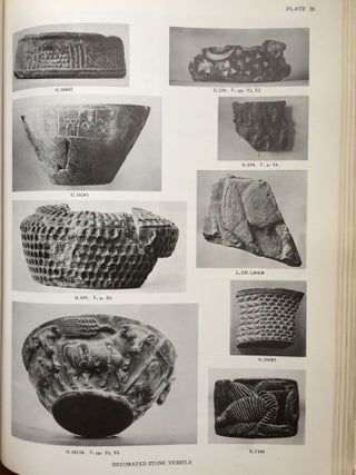 Ur excavations. Vol. I: Al-'Ubaid. Vol. II: The royal cemetery. Part 1: Text. Part 2: Plates. Vol. III: Archaic Seal-Impressions. Vol. IV: The early periods. Vol. V: The Ziggurat and its Surroundings (complete set)[newline]M1761a-49.jpg