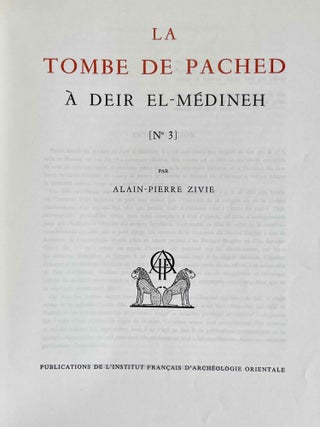 La tombe de Pached (N°3) à Deir el-Medineh[newline]M1773c-03.jpeg