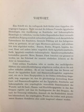 Einleitung in ein ägyptisch-semitisch-indoeuropäisches Wurzelwörterbuch[newline]M1775-03.jpg