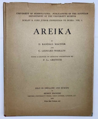 Areika. With a Chapter on Meroitic Inscriptions by F. Ll. Griffith.[newline]M1783a-01.jpeg