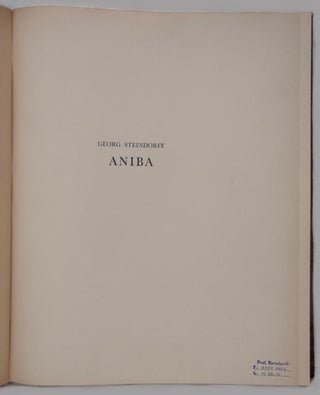 Aniba. Vol. I and Vol. II: Text and Plates (complete set)[newline]M1784a-04.jpg