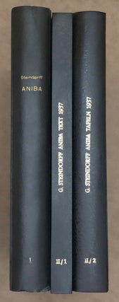 Item #M1784a Aniba. Vol. I and Vol. II: Text and Plates (complete set). STEINDORFF Georg[newline]M1784a.jpg