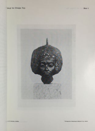 Der Porträtkopf der Königin Teje im Besitz von Dr James Simon in Berlin