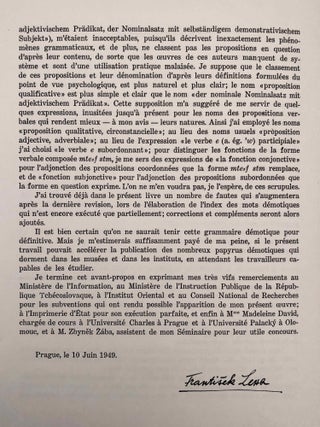 Grammaire démotique. Tome I: Introduction, orthographe, phonétique. Tome II: Morphologie 1: pronoms, substantifs, adjectifs, numéraux. Tome III: Morphologie 2: Verbe I: classification des verbes, formes simples du verbe. Tome IV: Morphologie 2: Verbe II: formes composées du verbe. Tome V: Morphologie 3: particules. Tome VI: Syntaxe. Tome VII,1: 1. Corrections et compléments. Index des mots démotiques. Tome VII,2: Index des mots anciens égyptiens, néoégyptiens et récents. Index des mots coptes. Index des mots grecs.