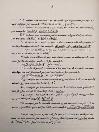 Grammaire d&eacute;motique. Tome I: Introduction, orthographe, phon&eacute;tique. Tome II: Morphologie 1: pronoms, substantifs, adjectifs, num&eacute;raux. Tome III: Morphologie 2: Verbe I: classification des verbes, formes simples du verbe. Tome IV: Morphologie 2: Verbe II: formes compos&eacute;es du verbe. Tome V: Morphologie 3: particules. Tome VI: Syntaxe. Tome VII,1: 1. Corrections et compl&eacute;ments. Index des mots d&eacute;motiques. Tome VII,2: Index des mots anciens &eacute;gyptiens, n&eacute;o&eacute;gyptiens et r&eacute;cents. Index des mots coptes. Index des mots grecs.