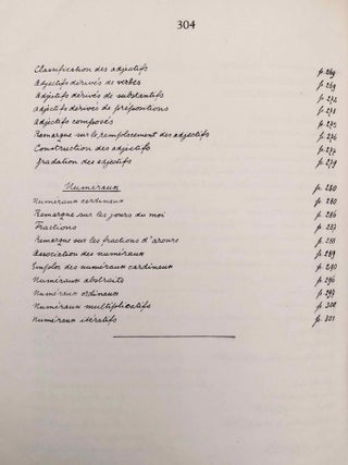 Grammaire d&eacute;motique. Tome I: Introduction, orthographe, phon&eacute;tique. Tome II: Morphologie 1: pronoms, substantifs, adjectifs, num&eacute;raux. Tome III: Morphologie 2: Verbe I: classification des verbes, formes simples du verbe. Tome IV: Morphologie 2: Verbe II: formes compos&eacute;es du verbe. Tome V: Morphologie 3: particules. Tome VI: Syntaxe. Tome VII,1: 1. Corrections et compl&eacute;ments. Index des mots d&eacute;motiques. Tome VII,2: Index des mots anciens &eacute;gyptiens, n&eacute;o&eacute;gyptiens et r&eacute;cents. Index des mots coptes. Index des mots grecs.