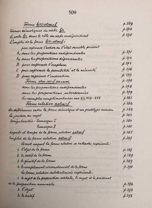 Grammaire démotique. Tome I: Introduction, orthographe, phonétique. Tome II: Morphologie 1: pronoms, substantifs, adjectifs, numéraux. Tome III: Morphologie 2: Verbe I: classification des verbes, formes simples du verbe. Tome IV: Morphologie 2: Verbe II: formes composées du verbe. Tome V: Morphologie 3: particules. Tome VI: Syntaxe. Tome VII,1: 1. Corrections et compléments. Index des mots démotiques. Tome VII,2: Index des mots anciens égyptiens, néoégyptiens et récents. Index des mots coptes. Index des mots grecs.