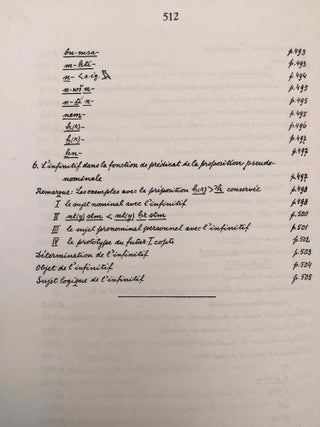 Grammaire démotique. Tome I: Introduction, orthographe, phonétique. Tome II: Morphologie 1: pronoms, substantifs, adjectifs, numéraux. Tome III: Morphologie 2: Verbe I: classification des verbes, formes simples du verbe. Tome IV: Morphologie 2: Verbe II: formes composées du verbe. Tome V: Morphologie 3: particules. Tome VI: Syntaxe. Tome VII,1: 1. Corrections et compléments. Index des mots démotiques. Tome VII,2: Index des mots anciens égyptiens, néoégyptiens et récents. Index des mots coptes. Index des mots grecs.