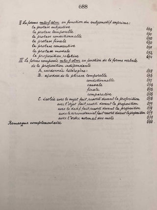 Grammaire d&eacute;motique. Tome I: Introduction, orthographe, phon&eacute;tique. Tome II: Morphologie 1: pronoms, substantifs, adjectifs, num&eacute;raux. Tome III: Morphologie 2: Verbe I: classification des verbes, formes simples du verbe. Tome IV: Morphologie 2: Verbe II: formes compos&eacute;es du verbe. Tome V: Morphologie 3: particules. Tome VI: Syntaxe. Tome VII,1: 1. Corrections et compl&eacute;ments. Index des mots d&eacute;motiques. Tome VII,2: Index des mots anciens &eacute;gyptiens, n&eacute;o&eacute;gyptiens et r&eacute;cents. Index des mots coptes. Index des mots grecs.