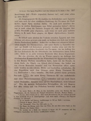 Eine ägyptische Expedition nach dem Libanon im 15. Jahrhundert v. Chr.