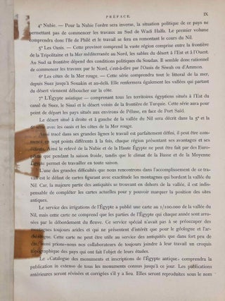 Catalogue des monuments et inscriptions de l’Égypte antique. Première série: Haute Egypte. Tome I: De la frontière de Nubie à Kom Ombos. Tome II: Kom Ombos. 1ère partie. Tome III: Kom Ombos. 2ème partie. Fasc. 1, 2 & 3 (complete set)