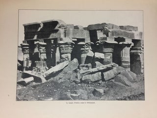 Catalogue des monuments et inscriptions de l’Égypte antique. Première série: Haute Egypte. Tome I: De la frontière de Nubie à Kom Ombos. Tome II: Kom Ombos. 1ère partie. Tome III: Kom Ombos. 2ème partie. Fasc. 1, 2 & 3 (complete set)