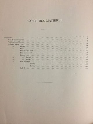 Catalogue des monuments et inscriptions de l’Égypte antique. Première série: Haute Egypte. Tome I: De la frontière de Nubie à Kom Ombos. Tome II: Kom Ombos. 1ère partie. Tome III: Kom Ombos. 2ème partie. Fasc. 1, 2 & 3 (complete set)