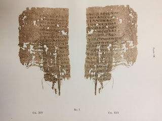 The Amherst papyri. Being an account of the Greek Papyri in the collection of the Right Hon. Lord Amherst of Hacknet, F.S.A., at Didlington Hall, Norfolk. Vol. II. Part 1: The Ascension of Isaiah, and Other Theological Fragments. Part 2: Classical Fragments and Documents of the Ptolemaic, Roman and Byzantine Periods. With an appendix containing additional theological fragments (complete set)[newline]M1818a-10.jpg
