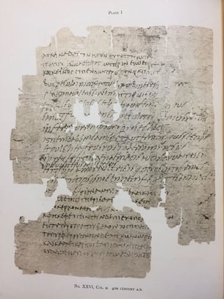 The Amherst papyri. Being an account of the Greek Papyri in the collection of the Right Hon. Lord Amherst of Hacknet, F.S.A., at Didlington Hall, Norfolk. Vol. II. Part 1: The Ascension of Isaiah, and Other Theological Fragments. Part 2: Classical Fragments and Documents of the Ptolemaic, Roman and Byzantine Periods. With an appendix containing additional theological fragments (complete set)[newline]M1818a-12.jpg
