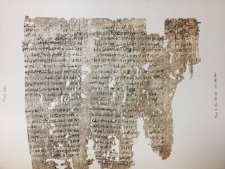 The Amherst papyri. Being an account of the Greek Papyri in the collection of the Right Hon. Lord Amherst of Hacknet, F.S.A., at Didlington Hall, Norfolk. Vol. II. Part 1: The Ascension of Isaiah, and Other Theological Fragments. Part 2: Classical Fragments and Documents of the Ptolemaic, Roman and Byzantine Periods. With an appendix containing additional theological fragments (complete set)[newline]M1818a-24.jpg