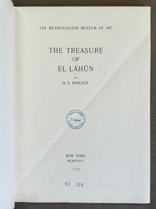 The treasure of El Lahun