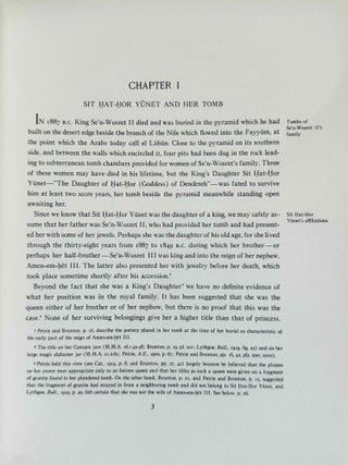 The treasure of El Lahun