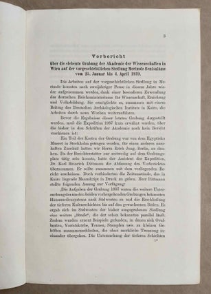 Vorbericht über die siebente Grabung der A.W.W. auf der vorgeschichtlichen Siedlung Merimde-Benisalâme. vom 25. Januar bis 4. April 1939[newline]M1835-02.jpeg