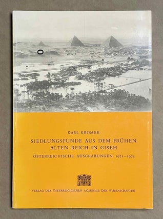 Item #M1843 Siedlungsfunde aus dem frühen alten Reich in Giseh. Österreichische Ausgrabungen...